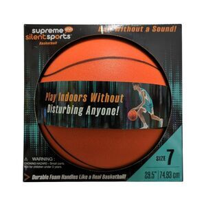 Supreme Silent Sports No Sound Foam Basketball, Size 7